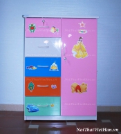 Tủ nhựa Đài Loan cho bé C13 - 5 tầng, mã T203